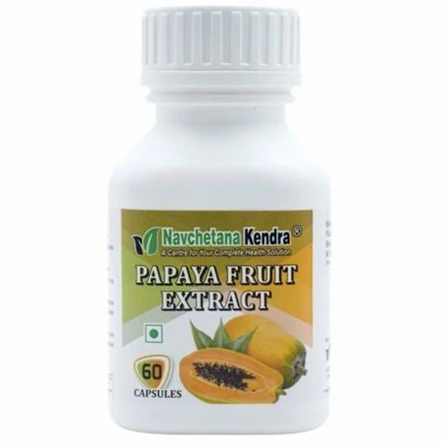 Navchetana Kendra Papaya Fruit Extract Capsules, Prescription, Treatment: Herbal Medicine