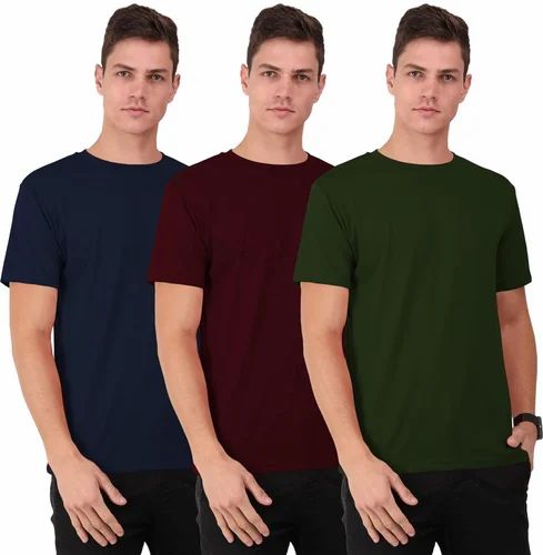 Men's Plain T Shirt