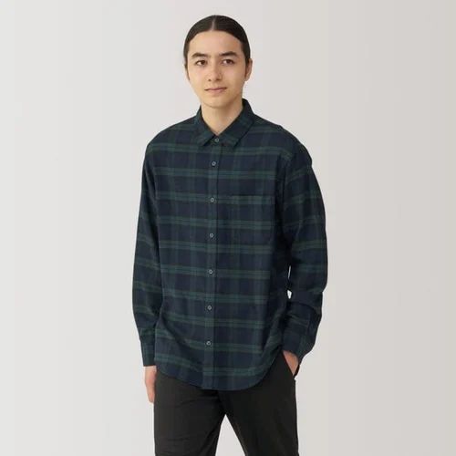 GOTS Certified 100% Organic Cotton Men's Flannel Shirts