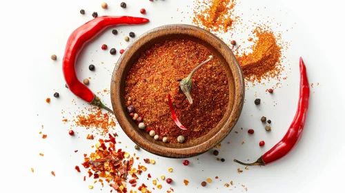 Peri Peri Masala Powder (Mild, 1 kg Pouch)