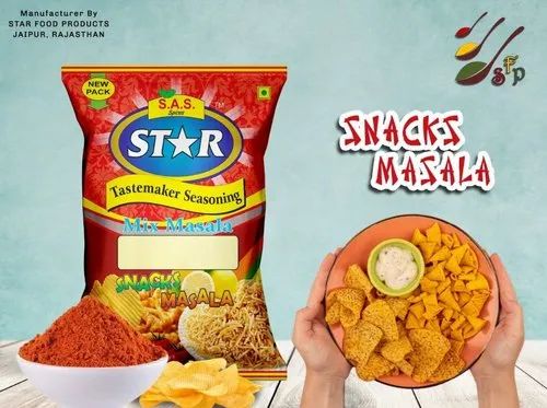 Snacks Seasoning Masala, Packaging Type: PACKET, Packaging Size: 25KG