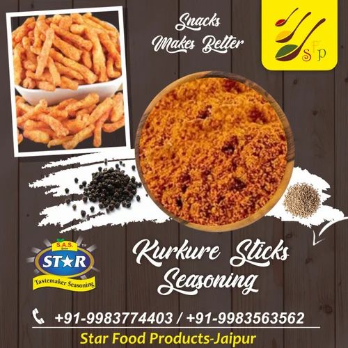 Kurkure Sticks Seasoning, Packaging Size: 25 kg
