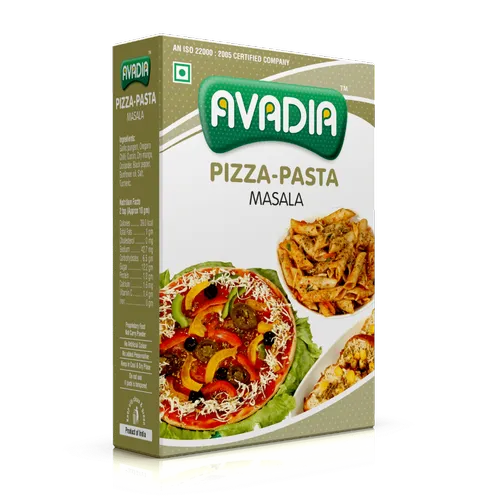 Avadia Pizza Pasta Masala 250 gm, Packaging Type: Box