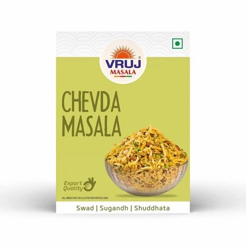 50g Chevda Masala, Paper Box, Packaging Size: 50 gm