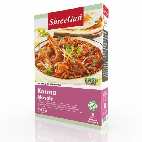 ShreeGun Korma Masala, Box