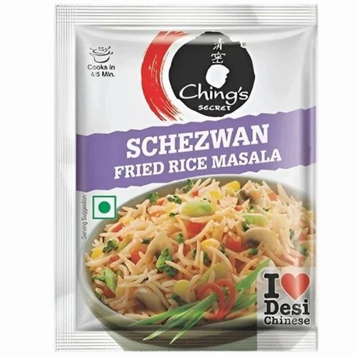 Schezwan Fried Rice Masala Powder (10g) - Mild Spice, Soy Garlic Indo Chinese Flavour