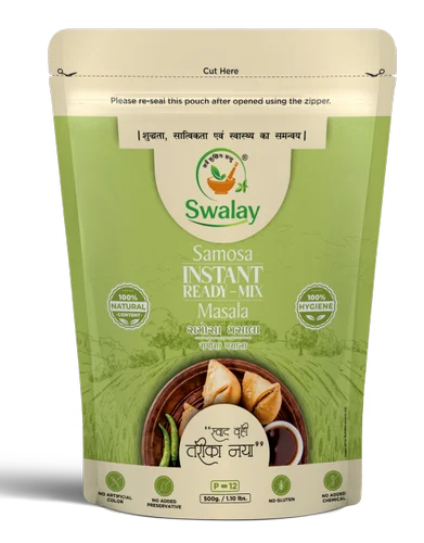 Swalay Samosa Instant Ready Mix Masala, Packaging Size: 500 g