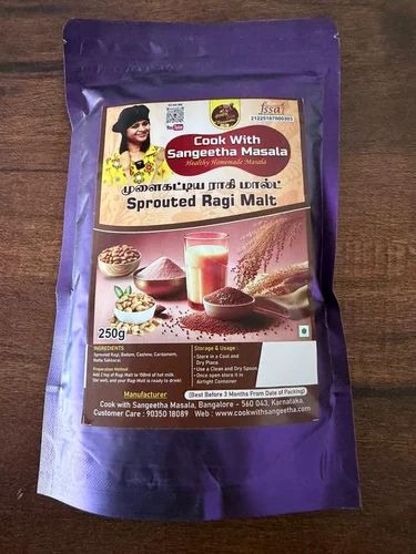 250 Gm Cook With Sangeeta Masala Sprouted Ragi Malt Drink