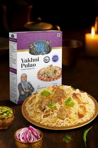 Shahi Riwayat Yakhni Pulao, Packaging Size: 50 gm, Packet