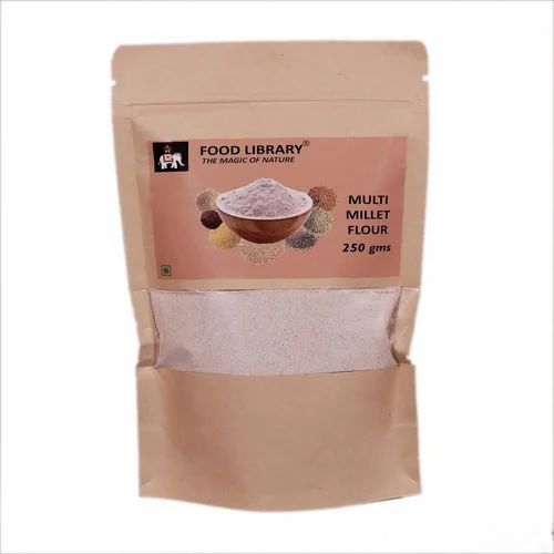 Organic Gluten Free Natural Multi Millet Flour... 250Gm, Packaging Size: 1 kg