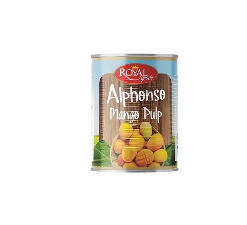 Alphonso Mango Pulp, Packaging Type: Tin, Packaging Size: 500 g