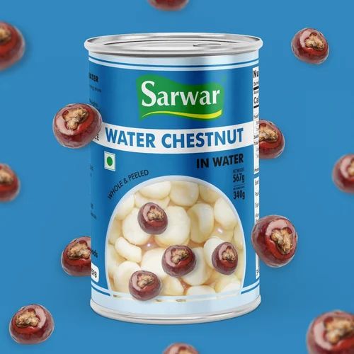 WATER CHESTNUT, Packaging Size: 500 g, Packaging: Carton