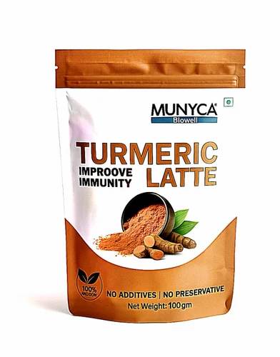 Munyca Biowell Turmeric Latte, Instant Powder