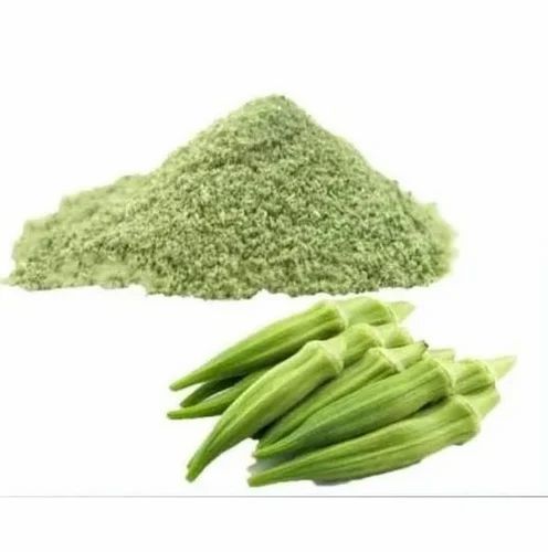 Green Okra Powder, Packaging Size: 1kg