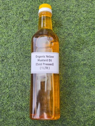 ORGANIC Yellow Mustard Oil (Cold Pressed )