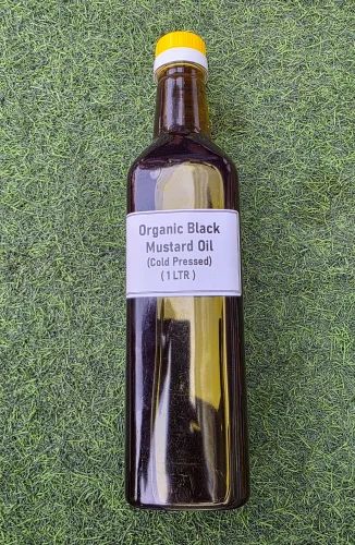 Organic Black Mustard Oil (cold pressed)