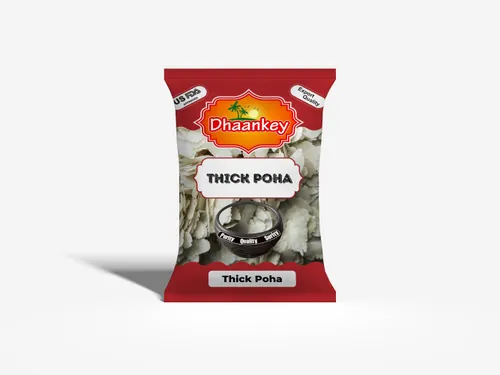 Dhaankey White Thick Poha