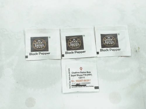 Black Pepper Sachet, Packaging Type: Box
