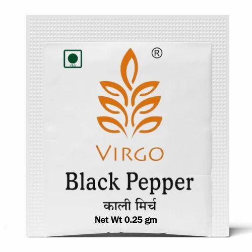 Virgo Black Pepper Powder Sachet 0.25 Gms X 250 Nos