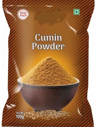 100gm Organic Cumin Seeds Powder, Packaging: Packet