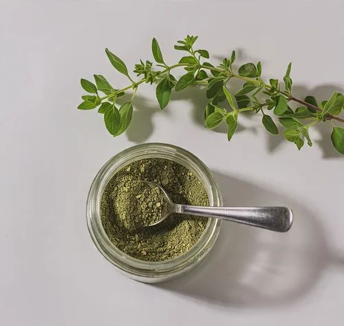 Organic Green Oregano Powder, Packaging Type: Loose