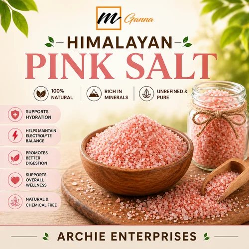 Himalyan pink salt granules