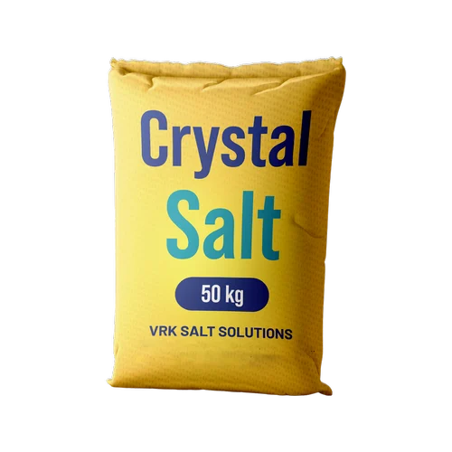 A Grade White Crystal Salt, 50 kg