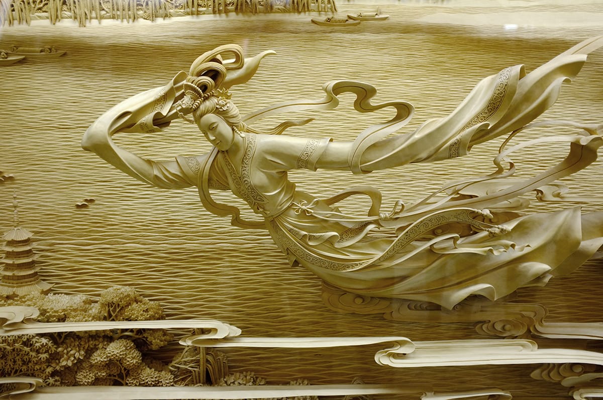 Chinese Dongyang Wood Carving 