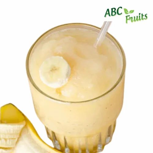 Creamy White ABC Fruits Banana Pulp, Packaging Size: 215 Kgs