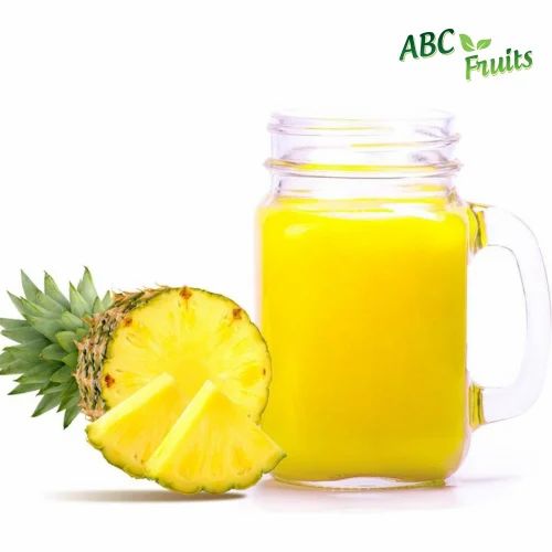 ABC Fruits Yellow Pineapple Puree, Packaging Type: Drum, Packaging Size: 215 Kgs