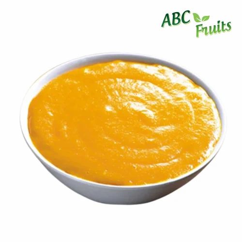 ABC Fruits Yellow Canned Totapuri Mango Pulp (3.1 Kg), Packaging Size: 18.6 Kgs Per 1 Carton