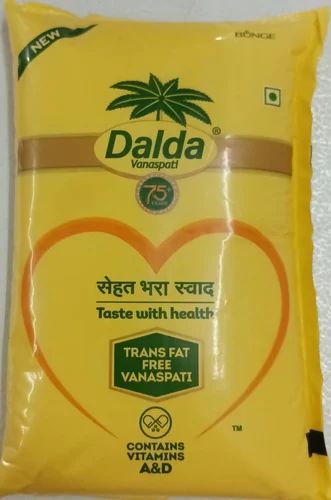 Mono Unsaturated Dalda Vanaspati Ghee, Packaging Type: Pouched, Packaging Size: 1 litre
