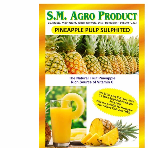 Sulphited Pineapple Pulp