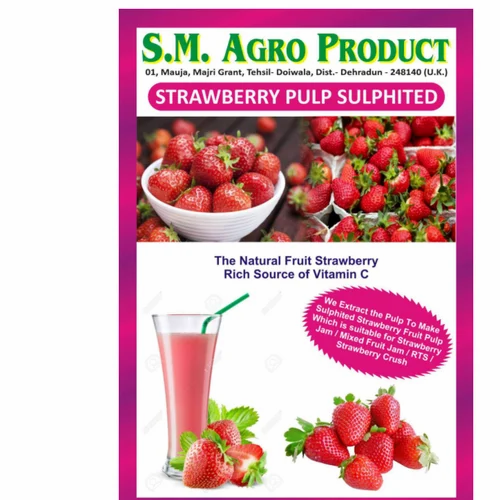 Strawberry Pulp Sulphite
