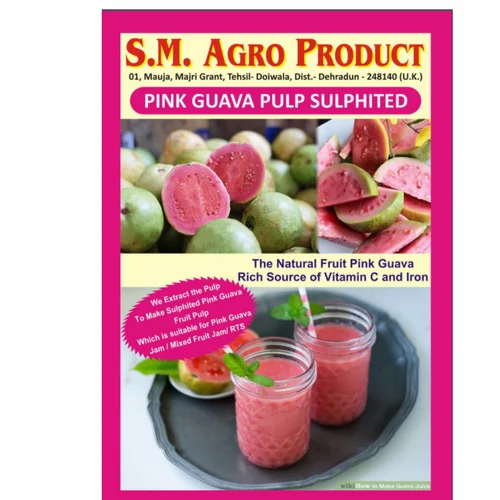 Pink Guava Pulp