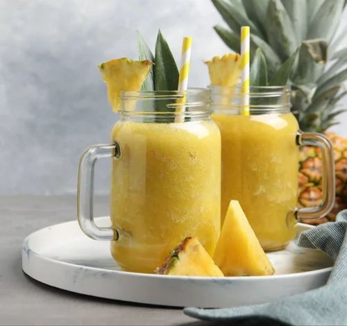 Fooda Yellow Aseptic Pineapple Pulp, Packaging Size: 1 Kg