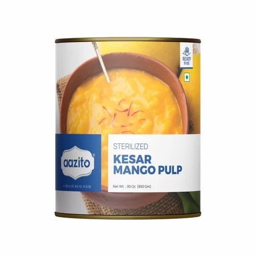 Canned Kesar Mango Pulp