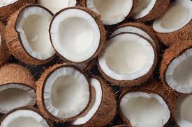 Semi Husked Coconuts
