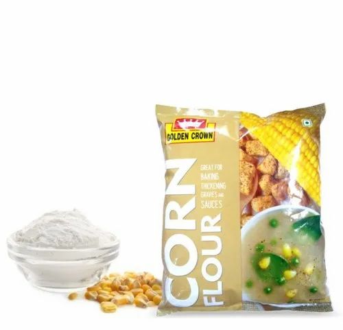 Golden Crown Indian CORN FLOUR, Nil, Packaging Size: 1 Kg