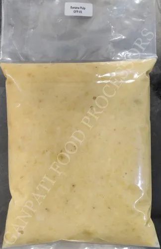 Frozen Banana Pulp