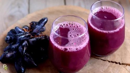 Frozen Black Grapes Pulp