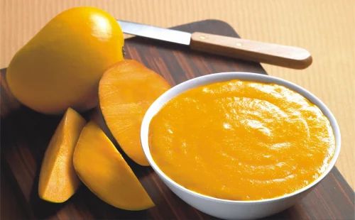 Yellow Frozen Mango Pulp Alphonso Kesar, Packaging Size: 1 Kg