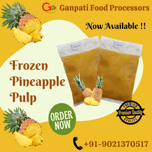 Frozen Pineapple Pulp