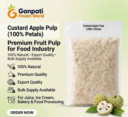 Custard Apple Petals Pulp