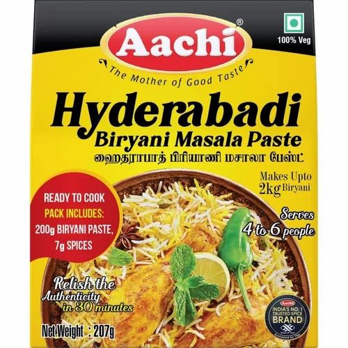 207gm Aachi Hyderabadi Biryani Masala Paste