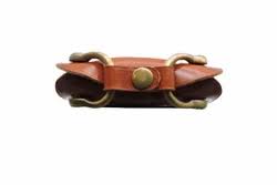 Leather Lockable Key Ring