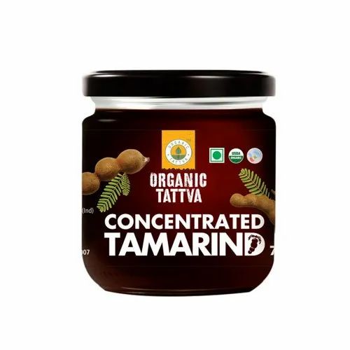 Organic Tattva Concentrated Tamarind, Packaging Type: Glass Jar, Packaging Size: 250 Gm