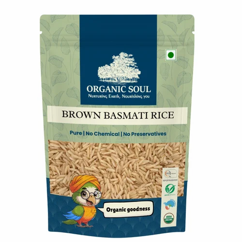 Organic Basmati Brown Rice, 1 Kg