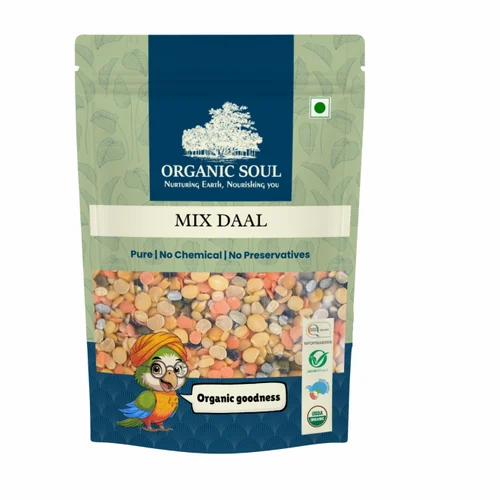 Organic Mix Dal, Packaging Size: 500 g