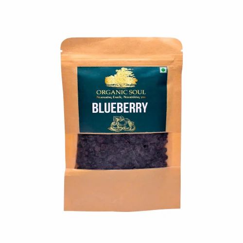 A Grade 100g Organic Soul Blueberry, Packaging Type: Packet